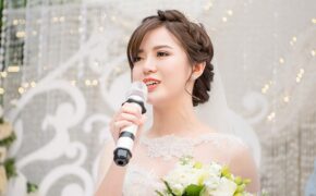 Hot girl Tú Linh nghẹn ngào kể về duyên phận với chồng