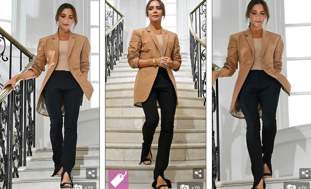  Đây là lần đầu Victoria Beckham ra mắt BST tại London Fashion Week 