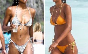 Thiên thần Victoria’s Secret khoe dáng nóng bỏng trên bãi biển