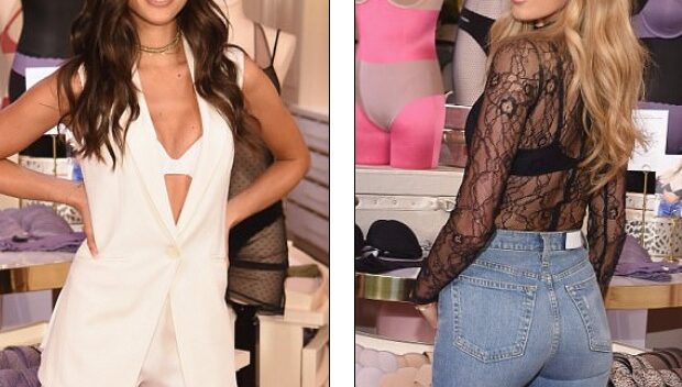 2 thiên thần nội y rạng rỡ tại New York