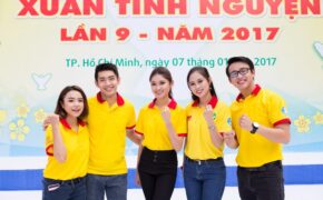 Á hậu Thùy Dung, Quang Đăng “cháy” cùng SV tình nguyện TPHCM