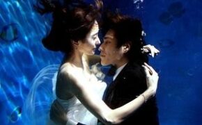 Chùm ảnh: Lam Chính Long và “Barbie xứ Hàn” cưới dưới nước