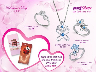 Valentine - Tỏa sáng “giấc mơ tình yêu” cùng PNJSilver - 4