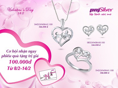 Valentine - Tỏa sáng “giấc mơ tình yêu” cùng PNJSilver - 5