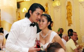 Vợ chồng Quách Ngọc Ngoan hạnh phúc trong ngày cưới