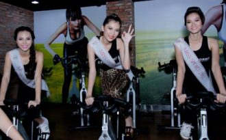 Lan Hương nổi bật trong cuộc thi Hoa khôi thể thao