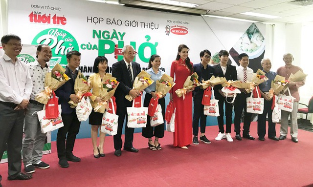 Họp báo ra mắt sự kiện “Ngày của Phở” 12.12.2018 được tổ chức tại Báo Tuổi Trẻ với sự tham gia của nhiều chuyên gia và nghệ sĩ khách mời