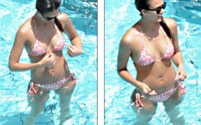 Gái hai con Jessica Alba dáng vẫn chuẩn