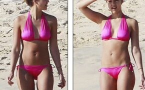 Jessica Alba khoe dáng chuẩn ngỡ ngàng sau 4 tháng sinh nở