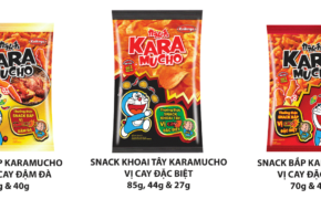 Snack cay Nhật đến Việt Nam
