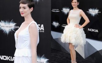 Anne Hathaway kém sắc so với đàn chị