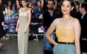 Anne Hathaway “thua kém” đồng nghiệp về váy áo