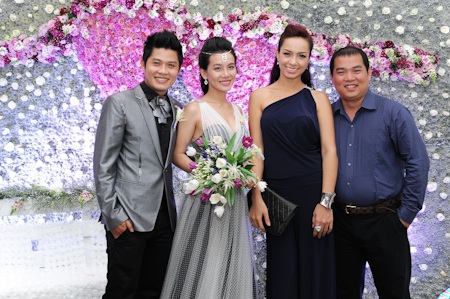 Dàn “sao” mừng đám cưới Nguyễn Văn Chung