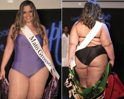 Những hình ảnh thú vị về cuộc thi Hoa hậu béo Brazil