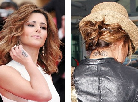 Cheryl Cole và hàng loạt loạt hình xăm ở những... chỗ hiểm - 7