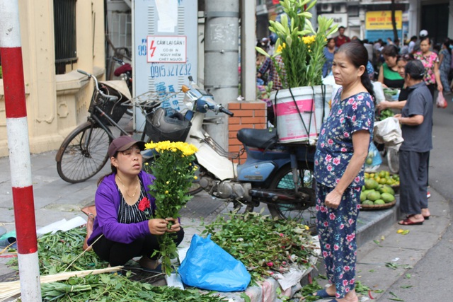 Các mặt hàng nhìn chung không có sự biến động về giá cả.