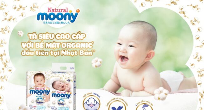 Tã Organic chuẩn Nhật đến Việt Nam – Thêm một lựa chọn tốt cho con