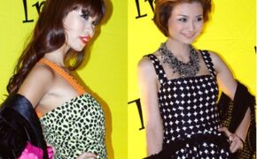 Hà Anh, Diệu Hương vai trần dự tiệc