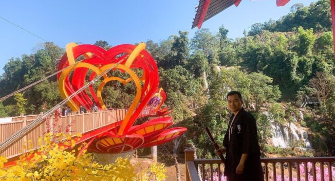 Độc đáo quần thể vườn hoa Tử Đằng, phong lá đỏ, lá vàng duy nhất tại Việt Nam