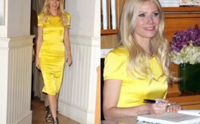 Gwyneth Paltrow xinh tươi trong buổi ký tặng sách