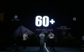 Cần Thơ tắt đèn hưởng ứng giờ Trái đất