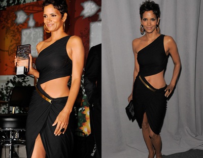 Halle Berry tự tin khoe “vòng hai”