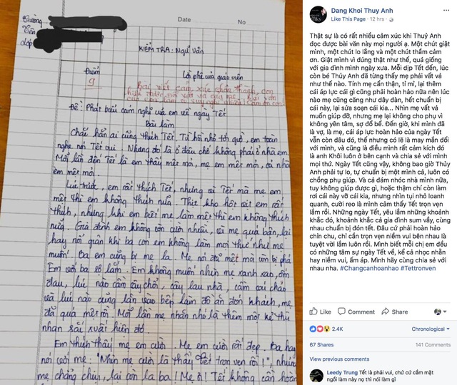 Thủy Anh yêu lắm những khoảnh khắc cả gia đình sum vầy bên nhau, cùng nhau chuẩn bị đón tết.