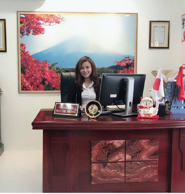 Chị Thu Phương–Tổng giám đốc Công ty CP tư vấn du học Mặt Trời Mọc Hinode