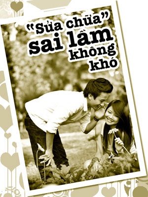 “Sửa chữa” sai lầm không khó  - 1