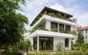 Ngôi biệt thự “bậc thang” ở Vĩnh Phúc được báo nước ngoài hết lời khen ngợi