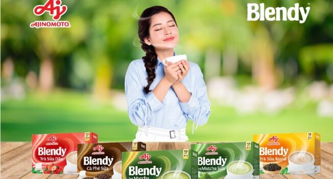 Sản phẩm thức uống hòa tan Blendy đã có mặt tại Việt Nam