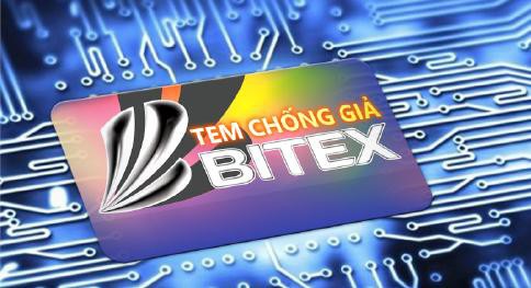 Tem chống giả BITEX phản chiếu nhiều màu sắc