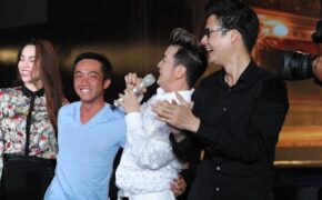 Hà Hồ, Quốc Cường đi xem đêm diễn Đàm Vĩnh Hưng