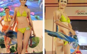 Gặp lại “Người đẹp miệt vườn” có chiều cao “khủng”