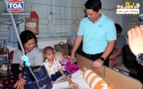 Sơn hạnh phúc, vẽ yêu thương chung tay vì bệnh nhi