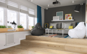 Gợi ý thiết kế căn hộ nhỏ cho gia đình trẻ với gam màu sáng bắt mắt