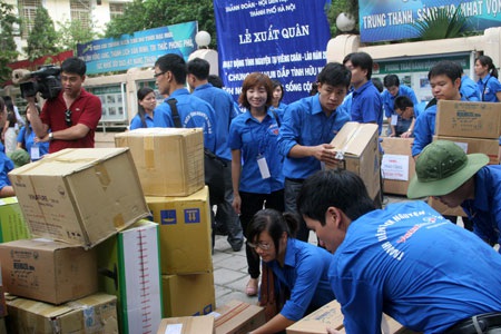 Thanh niên Thủ đô “xuất ngoại” sang Lào làm tình nguyện - 2