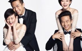 Tôn Lệ và Đặng Siêu khoe ảnh cưới