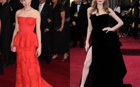 Những chiếc váy đẹp nhất trên thảm đỏ Oscar 2012