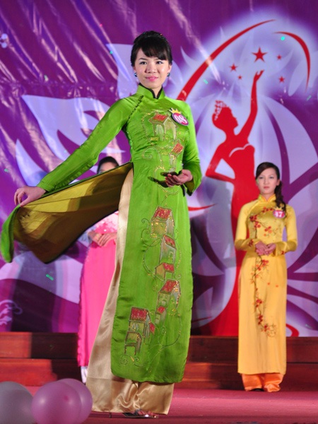 Trần Nữ Hà Anh đăng quang Miss ĐH Lâm nghiệp - 6