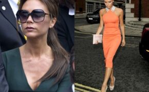 Con gái 1 tuổi, Victoria Beckham lại “siêu gầy”