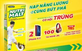 Nạp năng lượng cùng bứt phá với NUTRIMALT- Thức uống dinh dưỡng ca cao mầm lúa mạch đen