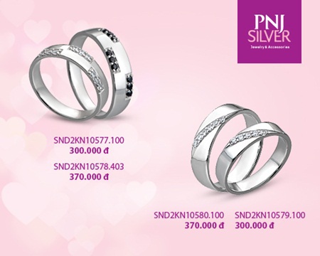 Từ ngày 07/02 – 16/02/2014, PNJSilver ưu đãi độc đáo và duy nhất trong mùa Valentine: