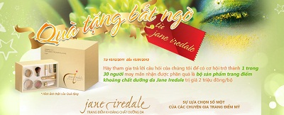 JANE IREDALE Tặng bộ trang điểm miễn phí - 1