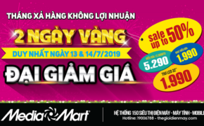 2 Ngày vàng đại giảm giá – TV LED 32’’ giá chỉ 1,99 triệu