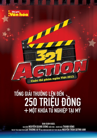 Thanh Hằng làm giám khảo cuộc thi phim ngắn 3,2,1 Action