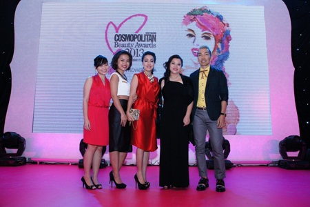 Các giảm khảo của Cosmopolitan Beauty Awards 2013 tại đêm trao giải