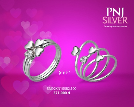 Từ ngày 07/02 – 16/02/2014, PNJSilver ưu đãi độc đáo và duy nhất trong mùa Valentine: