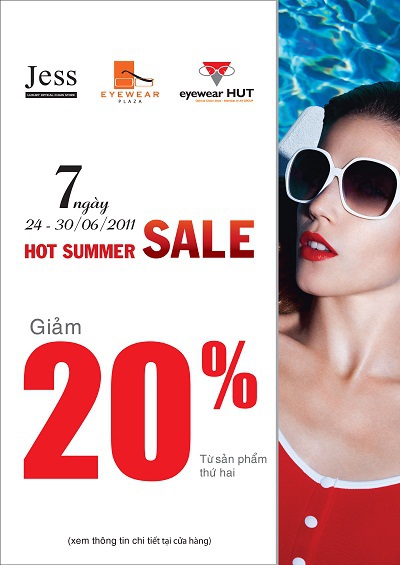 Eyewear HUT với tuần lễ “Hot Summer Sale” - 1