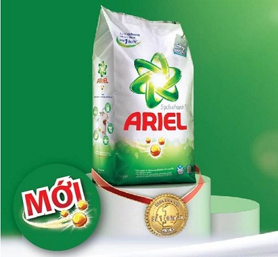 Bột giặt Ariel - Thương hiệu giặt số 1 Châu Âu